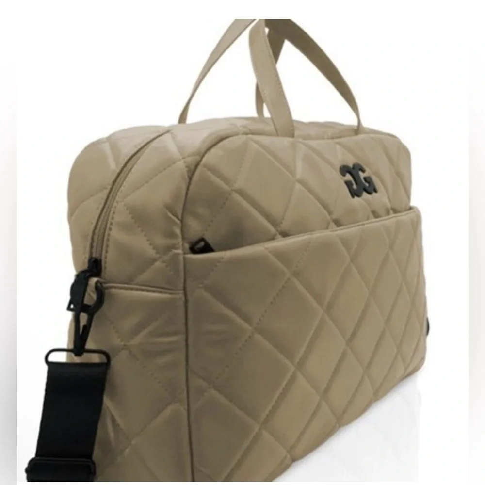 Gilda Paris Quilted Weekender Bag NWT